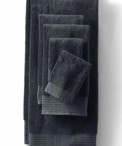 Coupon 🛒 Supima Cotton Tencel 2-Piece Washcloth Set Rich Coffee ⭐