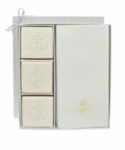 New 😍 Carved Solutions Luxury Soap Gift Set Gold Welcome 🤩