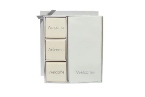 New 😍 Carved Solutions Luxury Soap Gift Set Gold Welcome 🤩 - Image 6