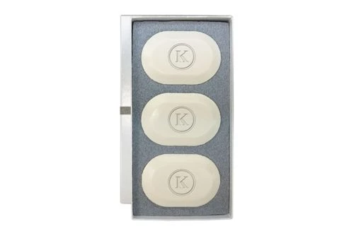 Cheapest 🥰 Carved Solutions Luxury Personalized Circle Initial Soap Trio Set 🎁