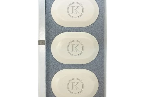 Cheapest 🥰 Carved Solutions Luxury Personalized Circle Initial Soap Trio Set 🎁 - Image 2