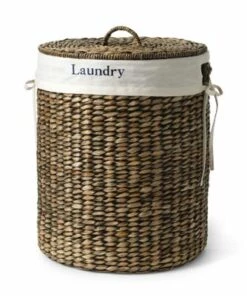 Best reviews of 🎁 Seagrass Round Lidded Laundry Hamper ⭐