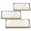 Cheap 👏 Kalalou Wood and Metal Wall Shelves 🥰