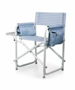 Flash Sale 🔥 Picnic Time Outdoor Directors Folding Chair Tropical Foliage/Beige ⭐