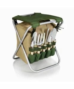New ๐งจ Picnic Time Gardening Folding Seat With Tools ๐งจ