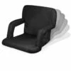 Buy 🥰 Picnic Time Ventura Portable Reclining Stadium Seat Navy Blue ⌛