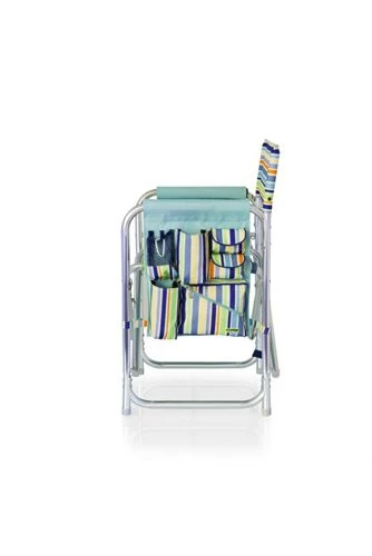 Brand new 👏 Picnic Time Stripe Sports Chair Brown/Beige/Red 👏 - Image 3