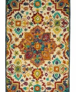 Brand new 😍 Nourison Bahari Multi Floral Wool Area Rug Multicolor ✨