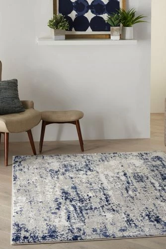 Best Pirce ๐ฅฐ Nourison Cyrus Modern Abstract Area Rug Grey ๐ฅฐ - Image 3