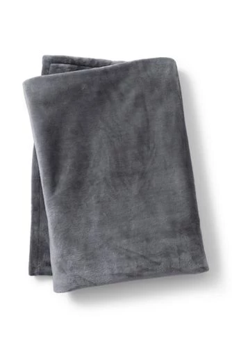 Coupon ๐งจ Cozy Plush Fleece Throw Blanket Deep Sea Navy ๐